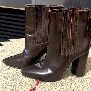 Brown Lizette Booties